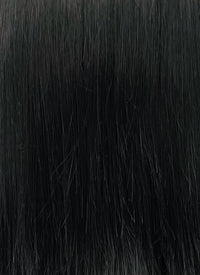 Black Straight Full Lace Kanekalon Synthetic Wig FL011