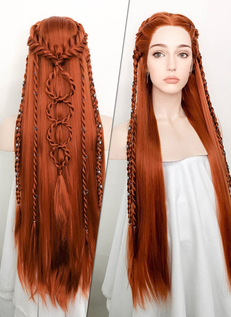 Ginger Braided Lace Front Synthetic Wig | WigIsFashion