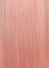 Pink Straight Lace Front Kanekalon Synthetic Hair Wig LF3342