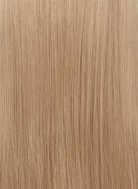 Pastel Peach Pink Straight Lace Front Kanekalon Synthetic Hair Wig LF3350