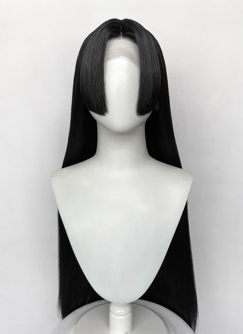One Piece Boa Hancock Yaki Jet Black Straight Lace Front