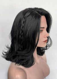 Clair Obscur: Expedition 33 Lune Black Wavy Lace Front Synthetic Hair Wig LF8079