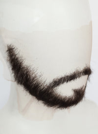 Clair Obscur: Expedition 33 Verso Handmade HD Lace Realistic Black Beard and Moustache Facial Hair Set MB010