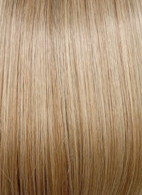 Mixed Blonde With Dark Roots Straight Bob Mono Top Lace Wig MN002