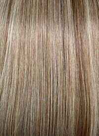 Balayage Blonde With Dark Roots Straight Bob Mono Top Lace Wig MN005