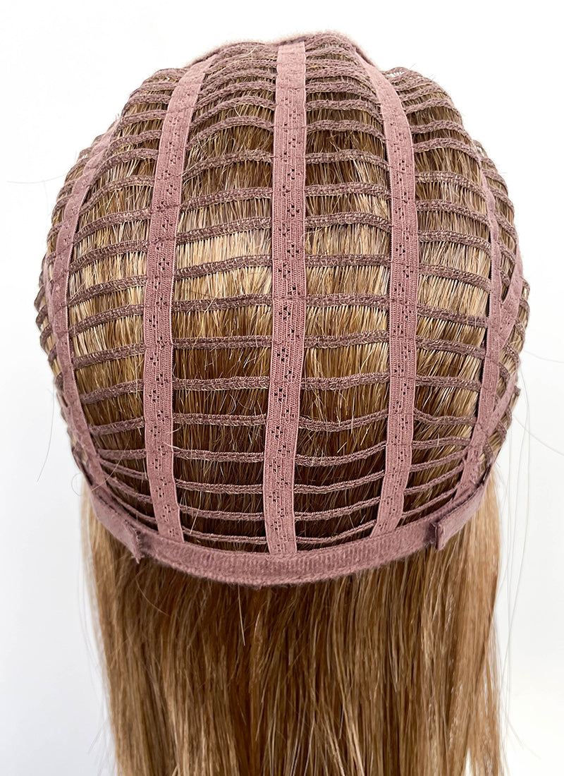 Brunette Straight Bob Mono Top Lace Wig MN009