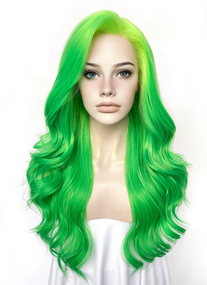 Green female wig online