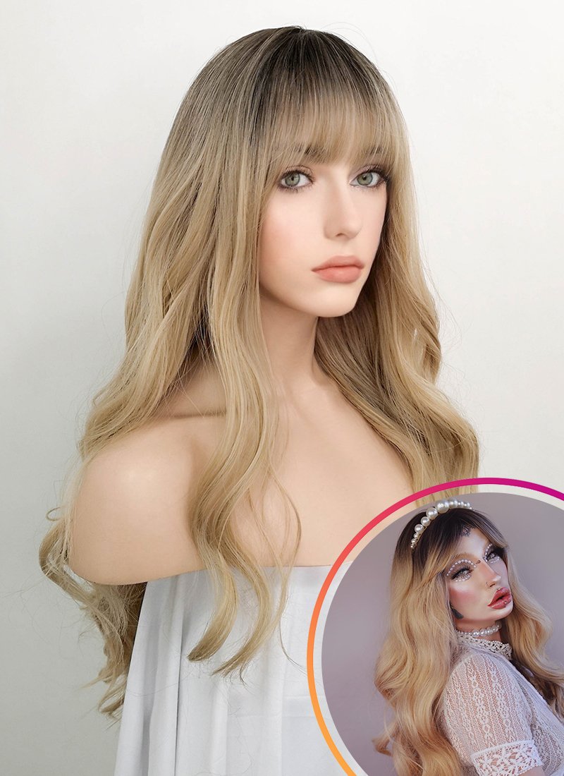 Darken a blonde wig outlet