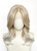 Two Tone Blonde Wavy Lace Front Synthetic Hair Wig LFK5583