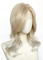 Two Tone Blonde Wavy Lace Front Synthetic Hair Wig LFK5583