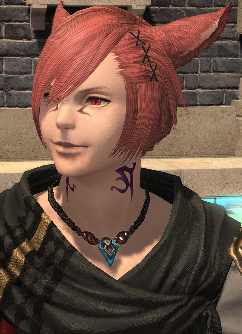 Final Fantasy XIV G'raha Tia Inspired Lace Front Wig CMS025