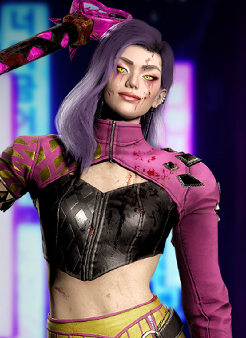 Dead By Daylight Mina Inspired Lace Front Wig CMS027