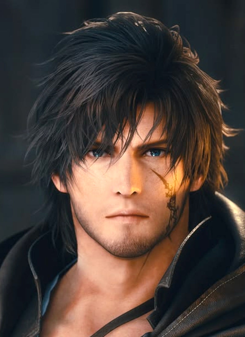 Final Fantasy 16 Clive Rosfield Inspired Lace Front Wig CMS035