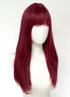 Red Straight Synthetic Wig CSX051