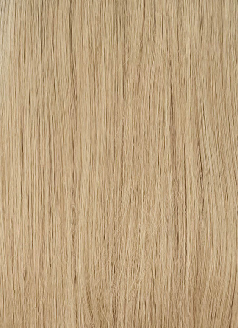 Blonde With Dark Roots Straight Synthetic Wig CSX069