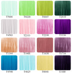 18" / 28" / 39" Heat Resistant Custom Made Synthetic Sewn Hair Weft