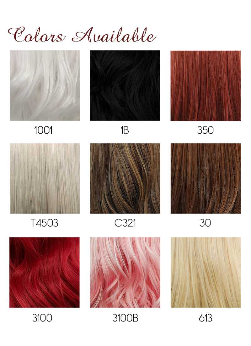 Pastel Blondish Grey Braided Lace Front Synthetic Wig LF2115