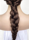 Brunette Braided Lace Front Synthetic Wig LF2139