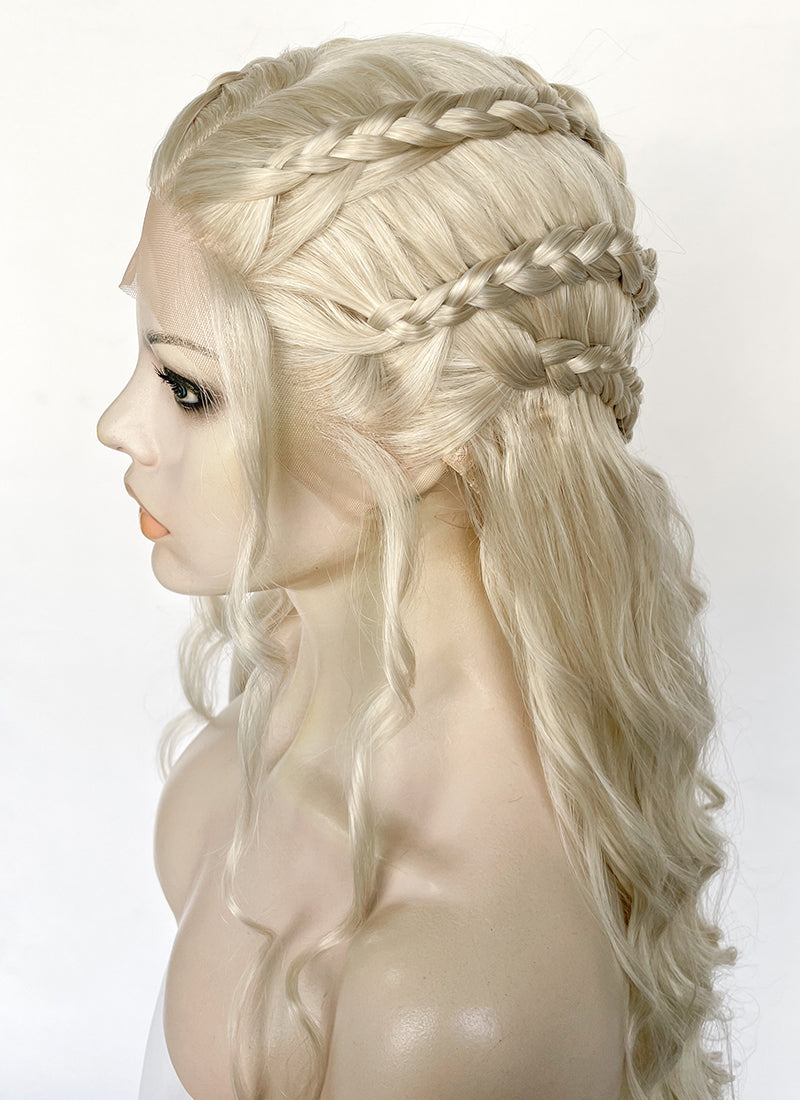 Game of Thrones Daenerys Targaryen Light Ash Blonde Braided