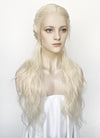 House of the Dragon Helaena Targaryen Platinum Blonde Braided Lace Front Synthetic Wig LF2171