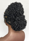 Arcane Mel Medarda Black Dreadlocks Braided Lace Front Synthetic Wig LF2176