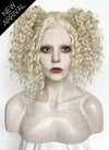 Lady Gaga The Dead Dance Ash Blonde Braided Lace Front Synthetic Wig LF2178