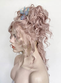 Wednesday Enid Sinclair Gala Pastel Pale Plum Braided Lace Front Synthetic Wig LF2180