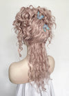 Wednesday Enid Sinclair Gala Pastel Pale Plum Braided Lace Front Synthetic Wig LF2180