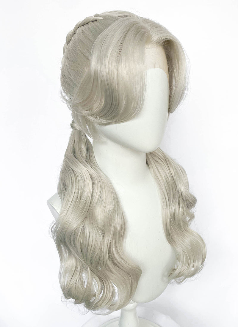 Clair Obscur: Expedition 33 Maelle Auburn Braided Lace Front Synthetic Wig LF2189