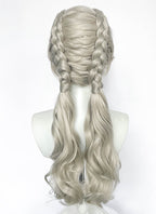 Clair Obscur: Expedition 33 Maelle Auburn Braided Lace Front Synthetic Wig LF2189