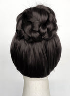 Bridgerton Sophie Baek Brunette Braided Lace Front Synthetic Wig LF2195