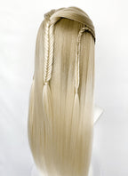 The lord of the rings The Hobbit Legolas Two Tone Blonde Braided Lace Front Synthetic Men's Wig LF2200