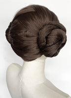 Star Wars Princess Leia Organa Brunette Braided Lace Front Synthetic Wig LF2205