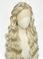 Game of Thrones Daenerys Targaryen Light Ash Blonde Braided Lace Front Synthetic Wig LF2212