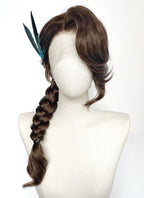 Critical Role The Legend of Vox Machina Season 4 Vex'ahlia Brunette Braided Lace Front Synthetic Wig LF2213