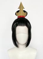Avatar: The Last Airbender Azula Black Braided Lace Front Synthetic Wig LF2215