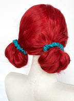 The Witcher 3 Triss Merigold Red Braided Lace Front Synthetic Wig LF2218