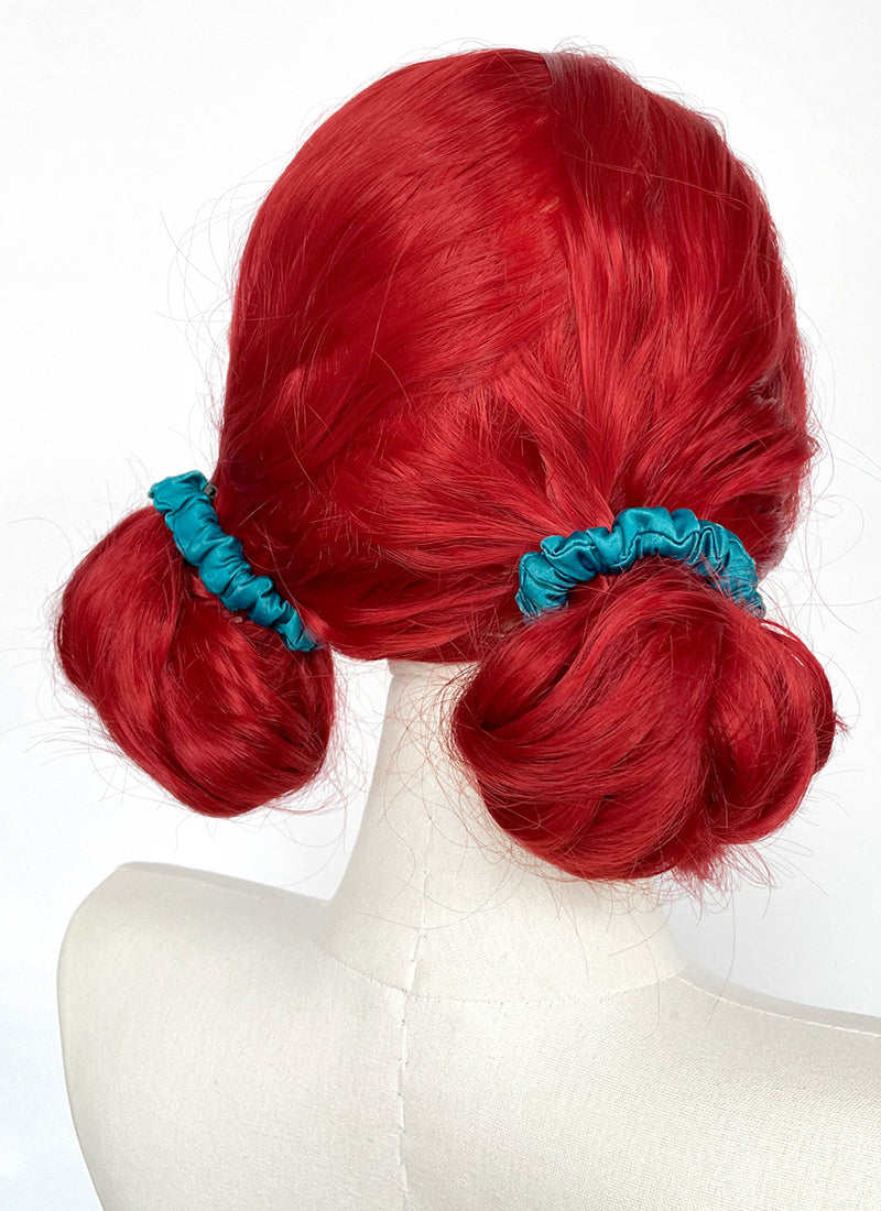 The Witcher 3 Triss Merigold Red Braided Lace Front Synthetic Wig LF2218