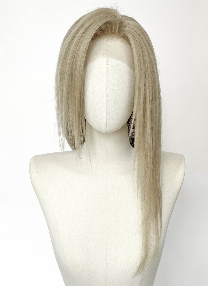 Dark Souls III Fire Keeper Ash Blonde Braided Lace Front Synthetic Wig LF2219