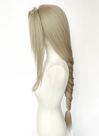 Dark Souls III Fire Keeper Ash Blonde Braided Lace Front Synthetic Wig LF2219