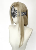 Dark Souls III Fire Keeper Ash Blonde Braided Lace Front Synthetic Wig LF2219