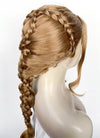 Golden Blonde Braided Lace Front Synthetic Wig LF2507