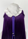 The Apothecary Diaries Jinshi Purple Braided Lace Front Synthetic Men's Wig LF2517