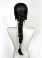 Avatar: The Last Airbender Jet Black Braided Lace Front Synthetic Hair Wig LF2521