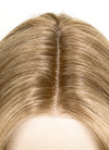 Balayage Blonde With Brown Roots Wavy Lace Front Synthetic Wig LF3306