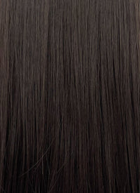Brunette Straight Layered Hush Cut Lace Front Synthetic Hair Wig LF3355