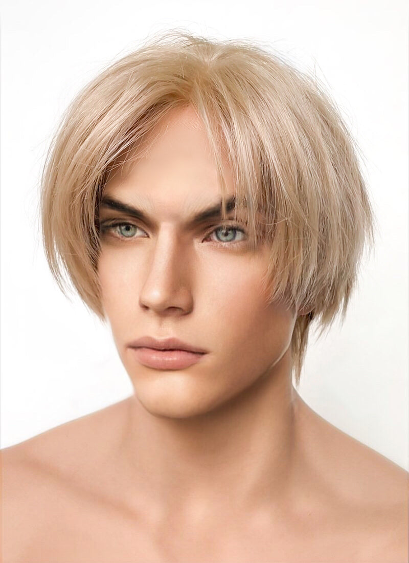 Resident Evil 4 Leon S. Kennedy Brunette Blonde Straight