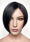 Resident Evil Ada Wong Jet Black Straight Bob Lace Front Synthetic Wig LF6038