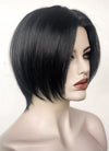 Nana Jet Black Straight Bob Lace Front Synthetic Wig LF6040