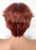 X-MEN 97 Cyclops Auburn Straight Lace Front Synthetic Hair Men's Wig LF6055